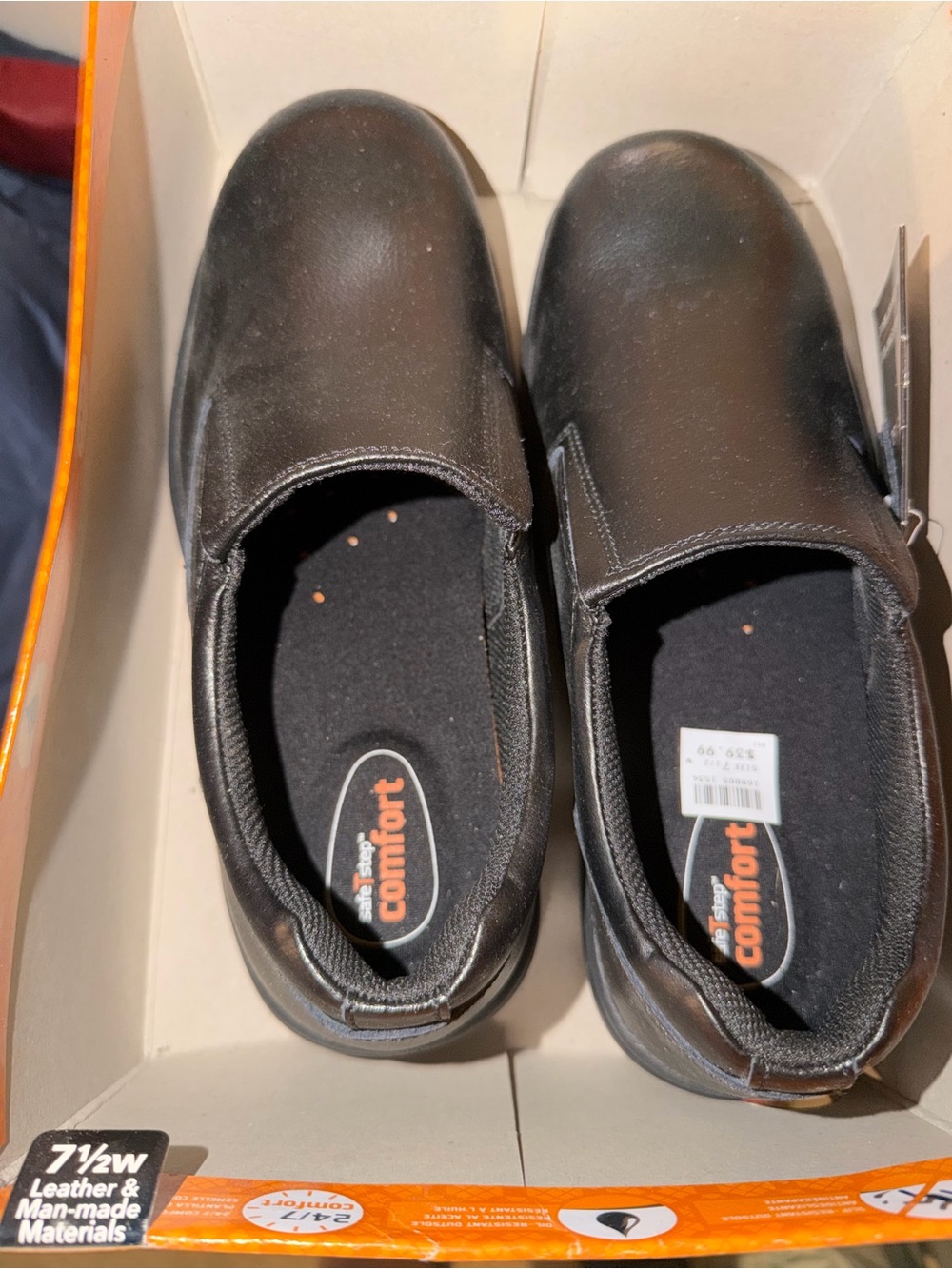 Skechers Black Slip-On Comfort Loafers